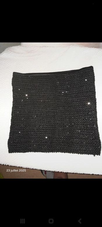 Mini jupe à paillettes