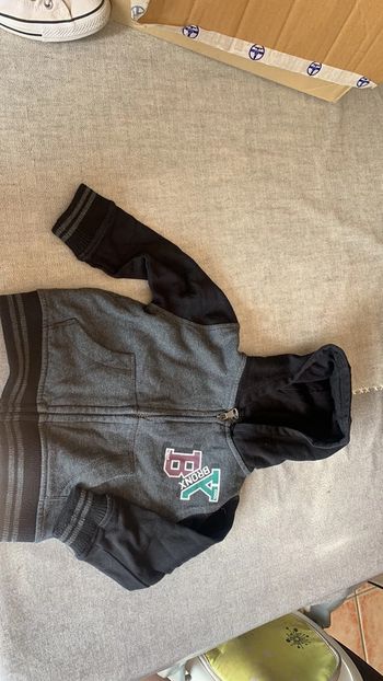 Gilet zippe 3 ans