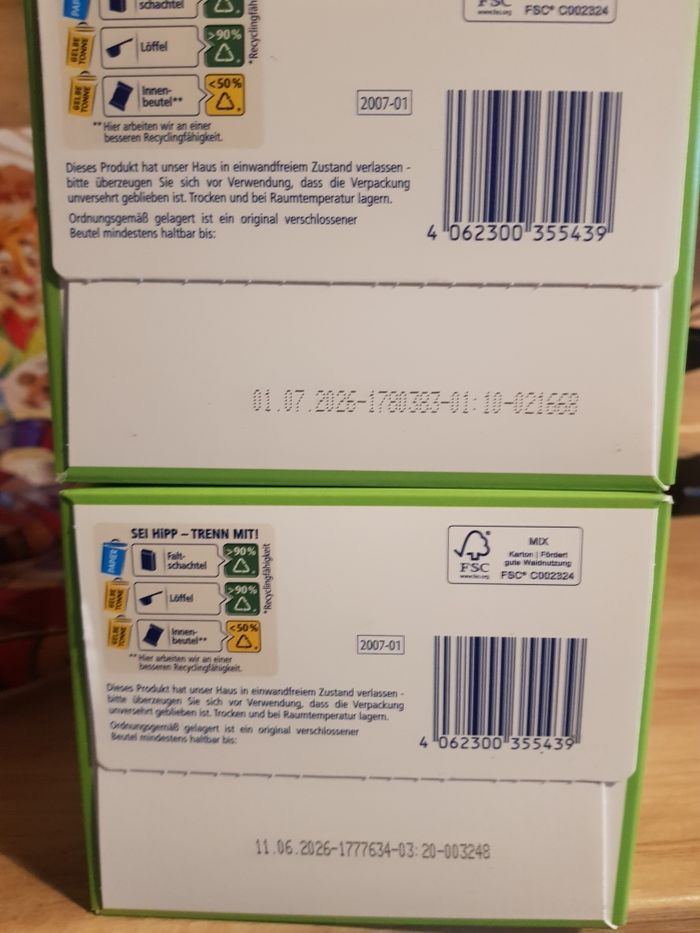 Lot de 2 boîtes + 1/2 Lait HIPP BIO (ESSENTIA) 3 - photo numéro 2