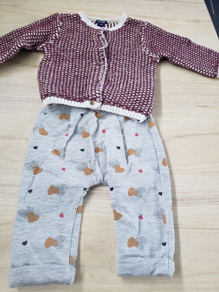 Ensemble bébé fille 6mois