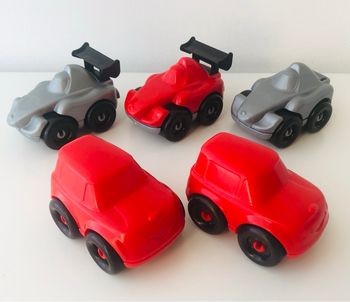 Lot de 5 voitures
