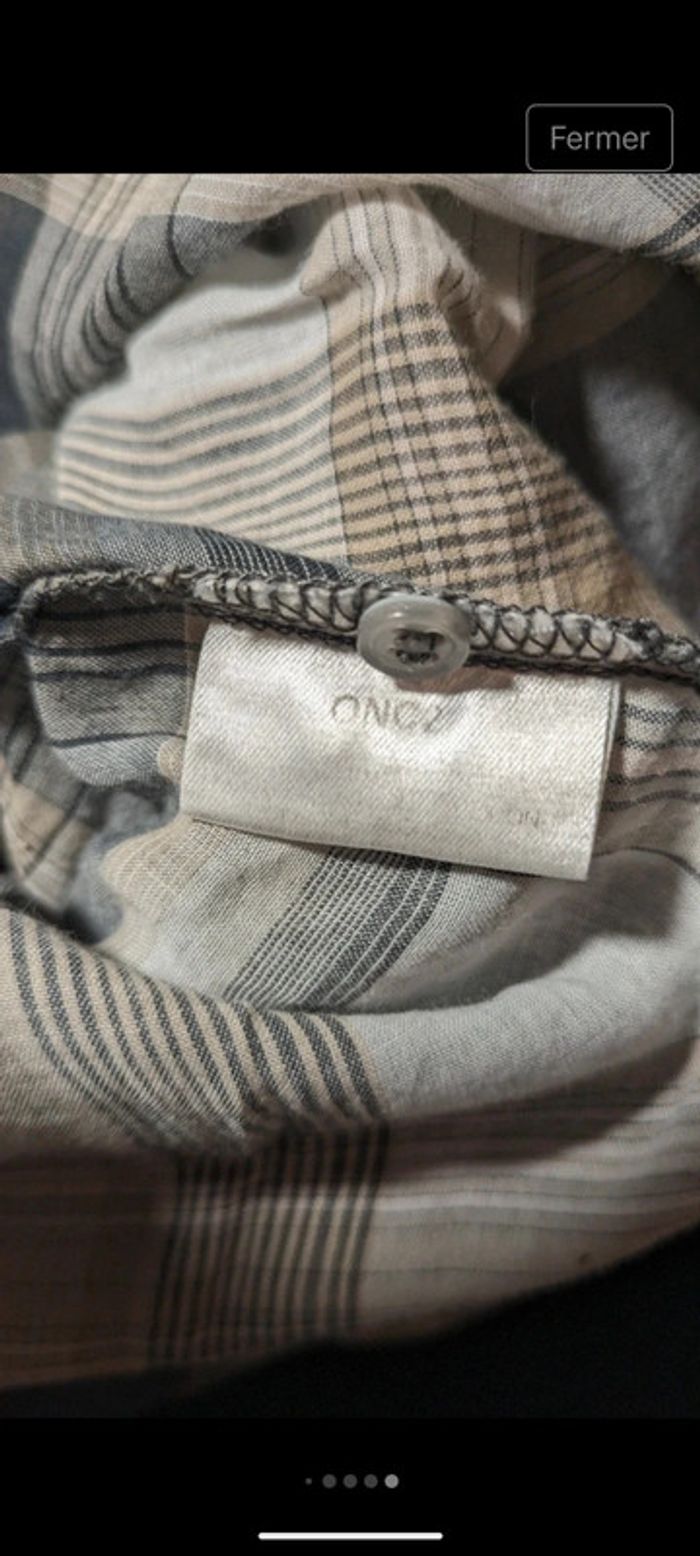 Blouse a carreaux - photo numéro 6