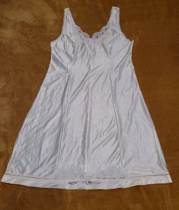 Nuisette fond de robe satinée antistatique, made in France 🇨🇵