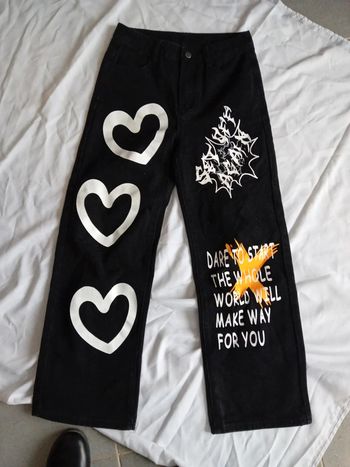 Jeans Mode Large 14 ans .