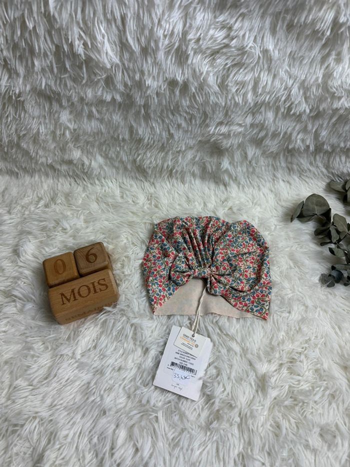 Chapeau turban Konges Slojd taille 6-9 mois