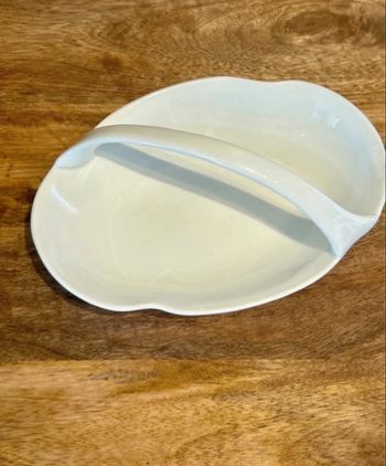 Panier en porcelaine Limoges