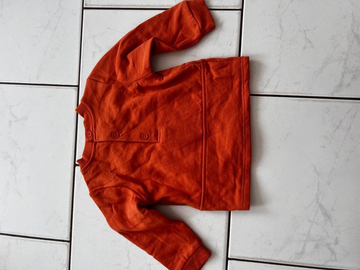 Pull orange - photo numéro 4