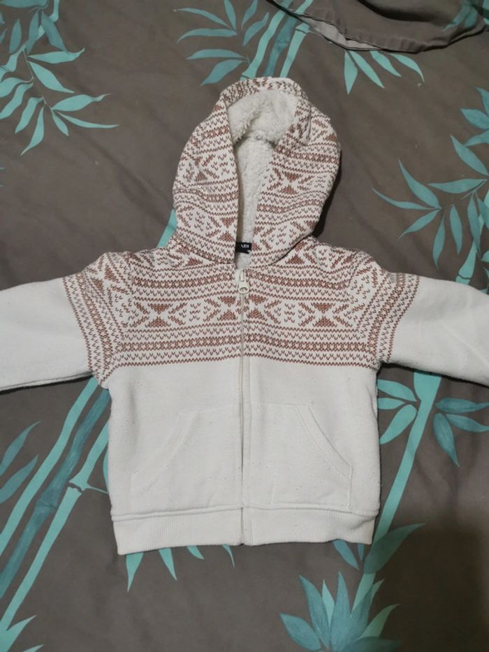Gilet molletonné Kiabi 12 mois