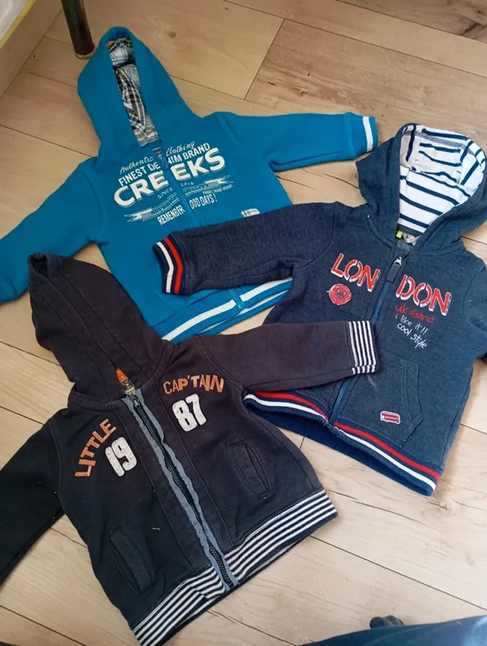Lot vestes taille 12 mois - photo numéro 3