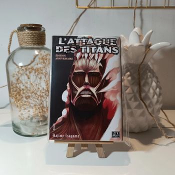 Manga l'attaque des titans tome 1 édition limitée