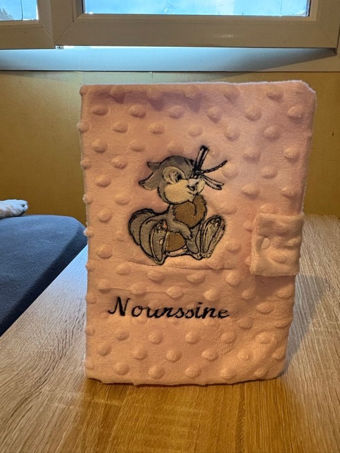 Protège carnet lapin - photo numéro 2
