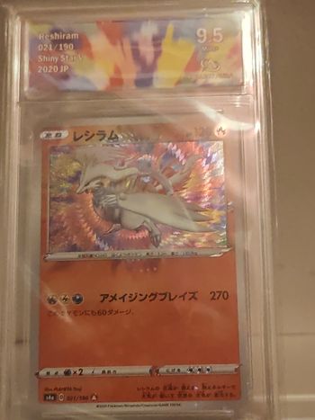 Reshiram amazing 9,5 Collect Aura