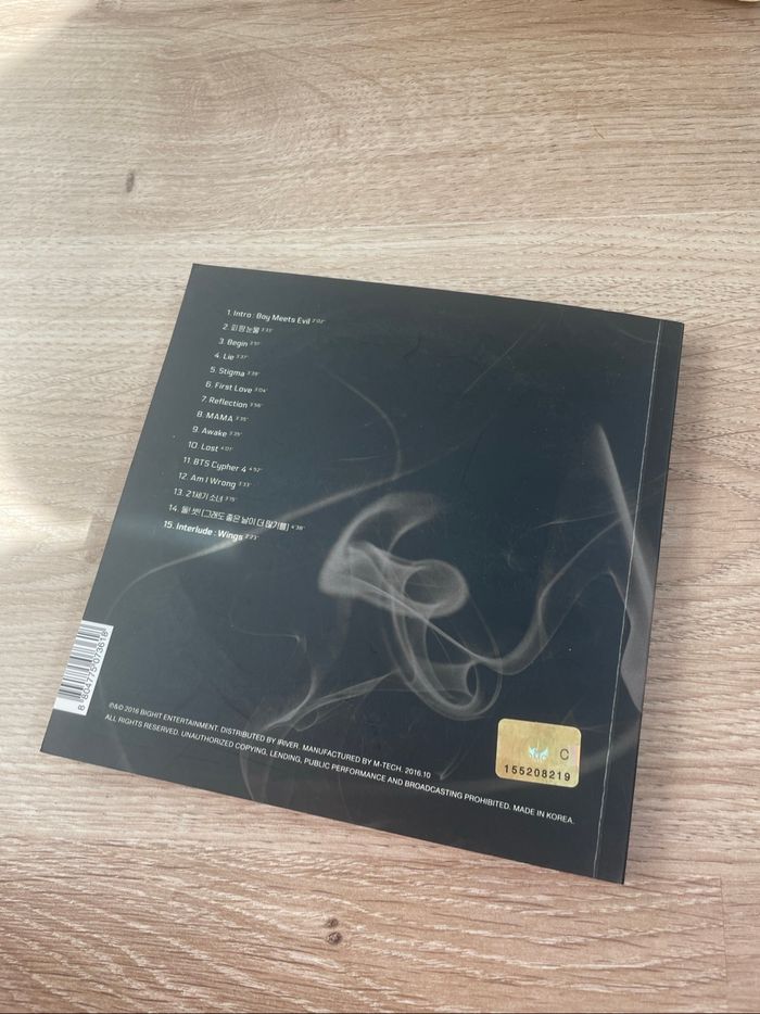album wings bts - photo numéro 7