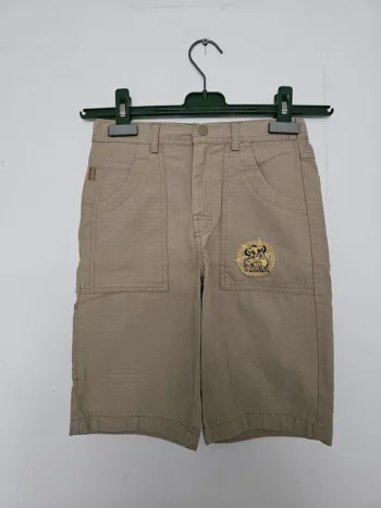 Bermuda cargo garçon - Taille 6 ans (114cm) - Disney Le Roi Lion - Beige feldspath
