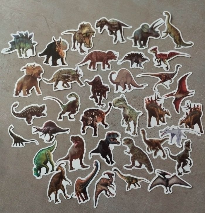 Lot stickers autocollants dinosaures 🦕🦖