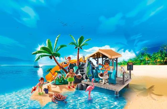 Playmobil family fun 6979 Ile avec vacanciers - photo numéro 2