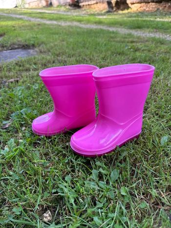 Bottes caoutchouc fille
