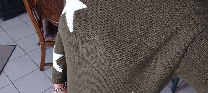 Très jolie robe pull courte femme T U - photo numéro 5