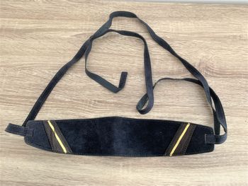Ceinture 100% croûte de cuir OBI marine Bonobo