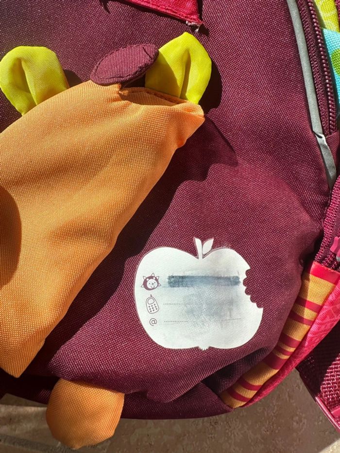 Petit sac à dos crèche / école Lilliputiens motif hérisson - photo numéro 8