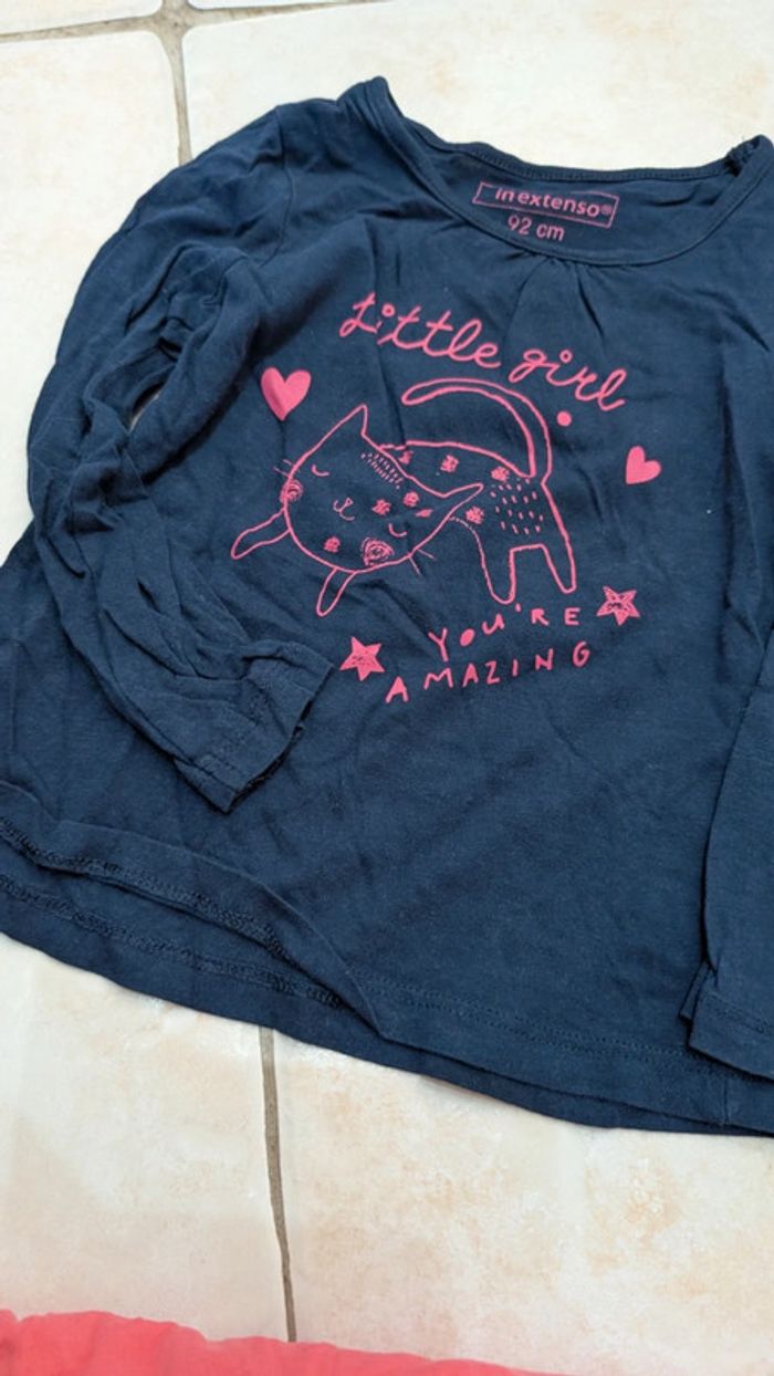 Lot de 2 tee shirt un extenso - photo numéro 4