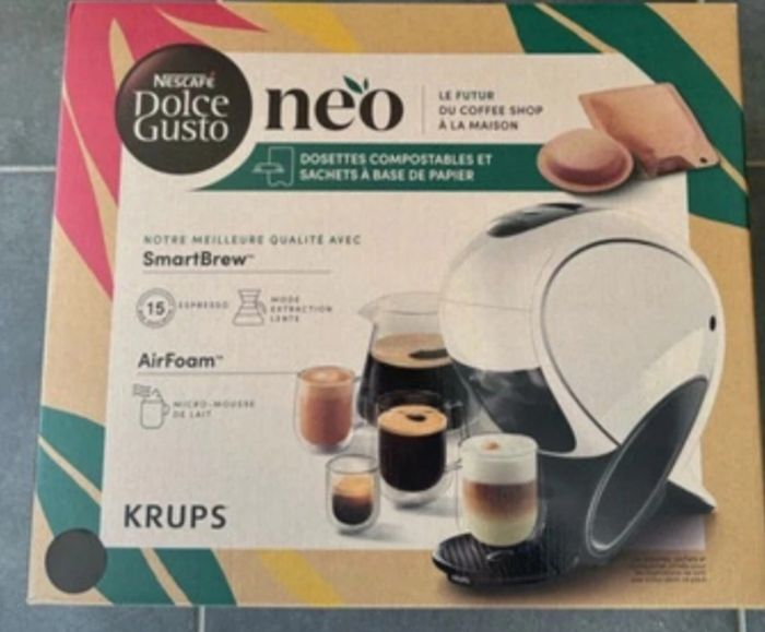 Cafetiere neo et 3 paquets de dosette au choix - photo numéro 2