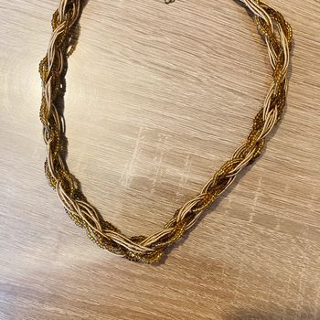 Collier en perles | marron 🌿