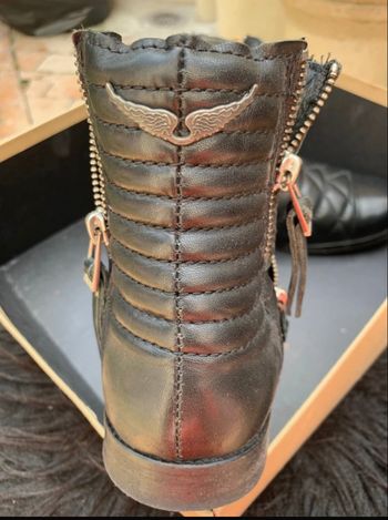 Boots ZADIG ET VOLTAIRE 38 cuir matelassé