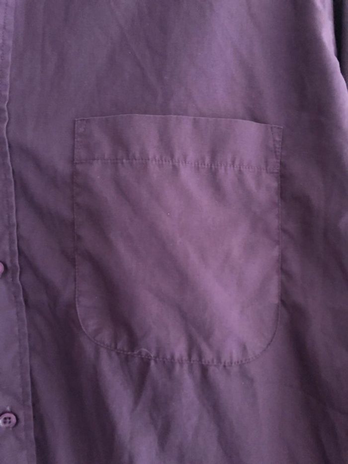 Chemise violette Yves Dorsey T.4 - photo numéro 3