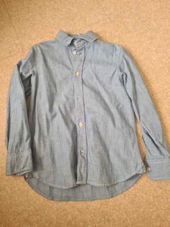 Chemise en jeans taille 5/6 ans