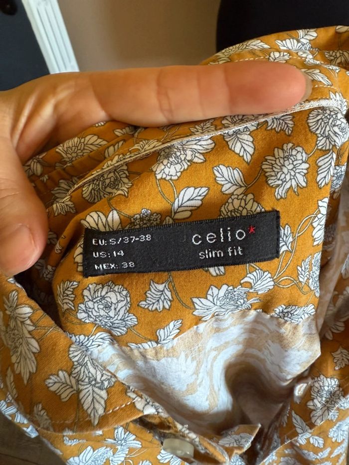 Chemise Celio fleuri - photo numéro 4