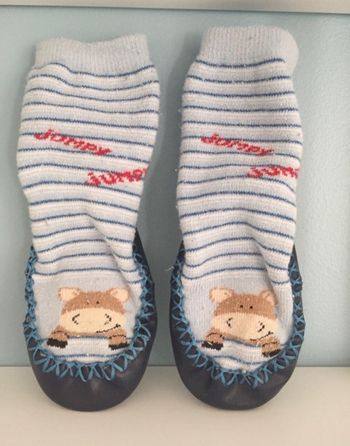 Chaussettes chaussons 0-6mois