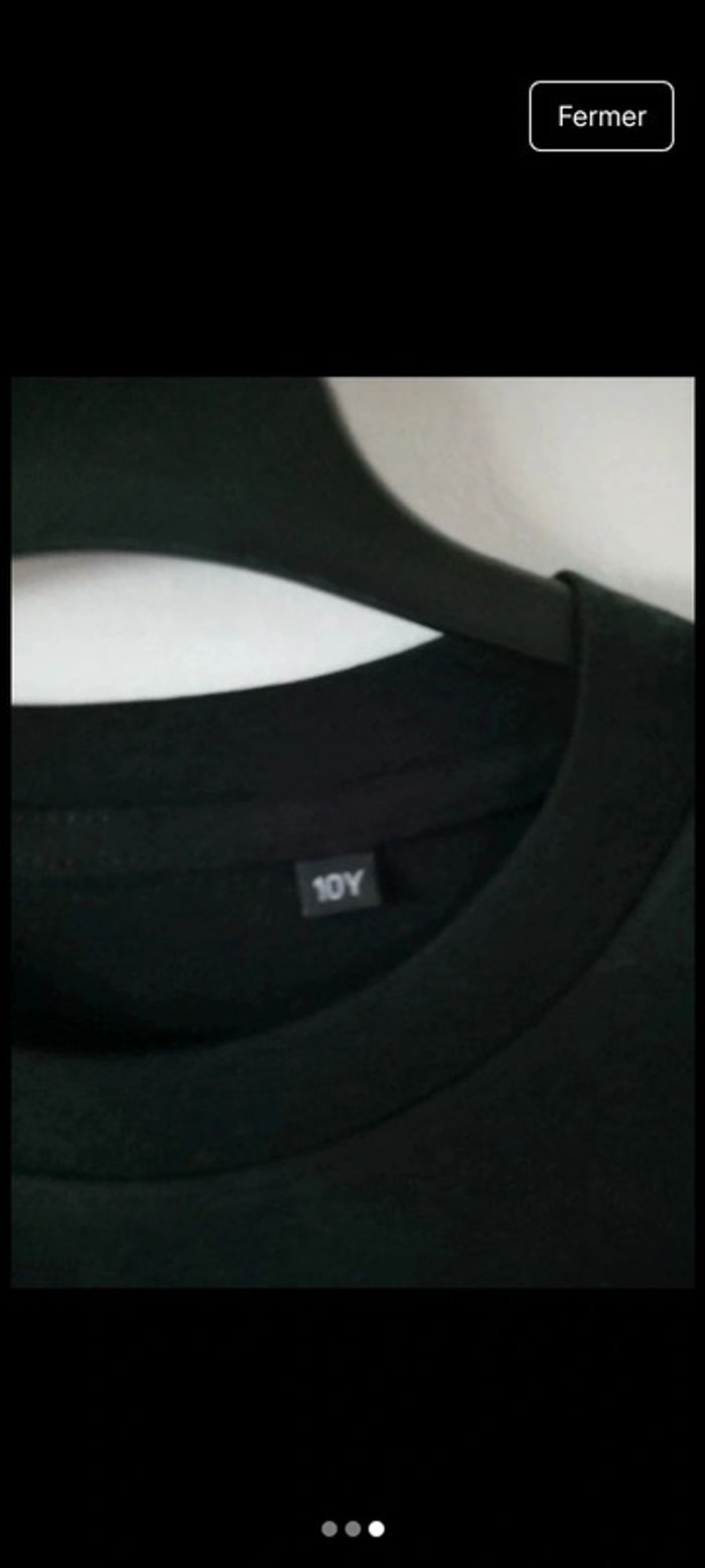 Tee shirt 10 ans père et fils - photo numéro 3