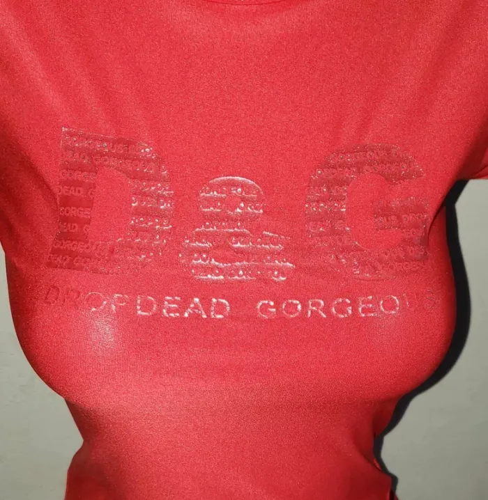 tee shirt rouge femme taille 34 - photo numéro 3