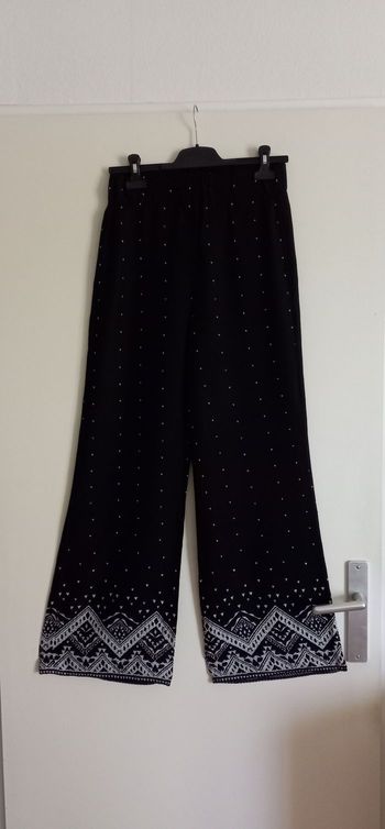 Pantalon fluide à jambes larges " Gémo "