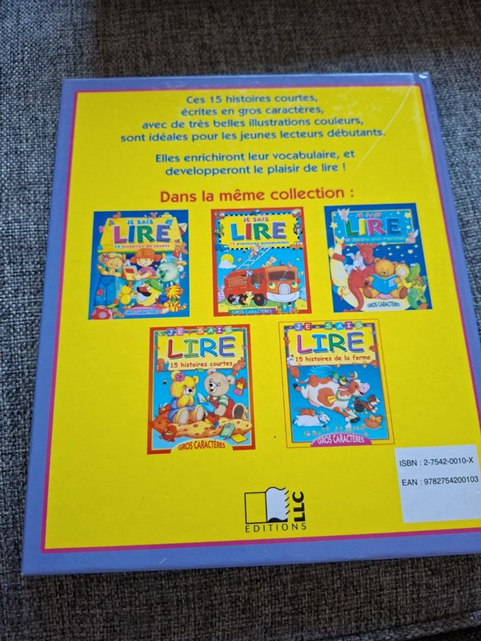 Premier livre animaux je sais lire 15 histoire d'animaux - photo numéro 2