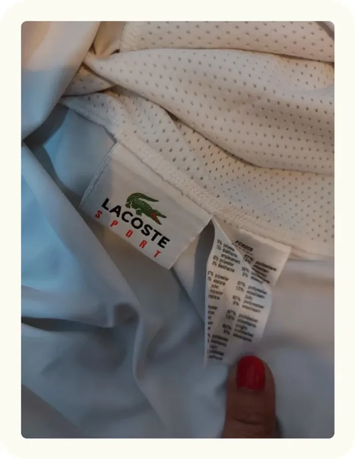 Tee shirt sport femme Lacoste - photo numéro 6