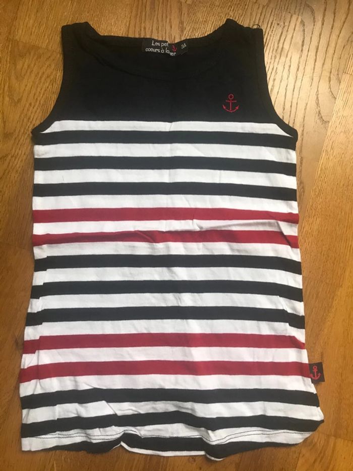 Robe marinière 3 ans