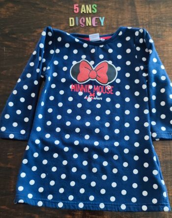 Robe 👗 Minnie chaude 5 ans