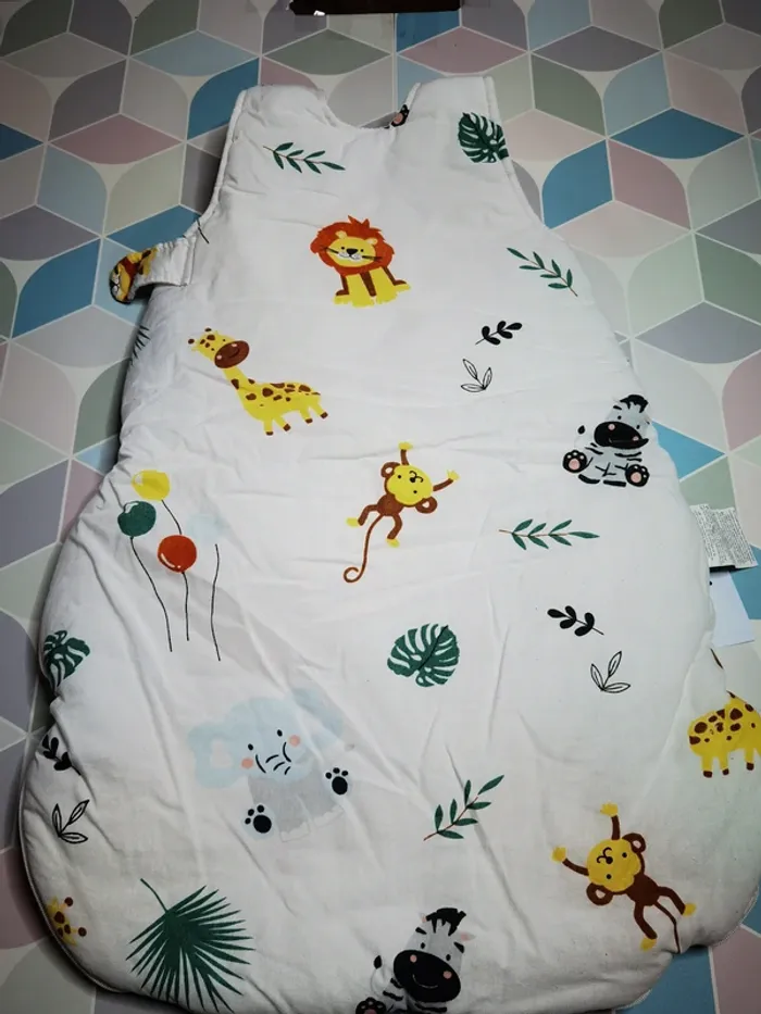 D4596 - gigoteuse garçon 0/6 mois - photo numéro 5