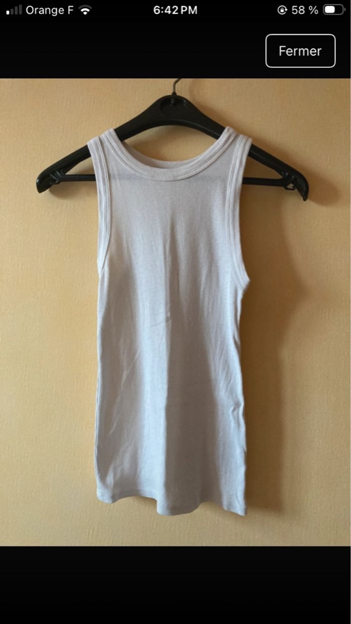 Débardeur noir et blanc - photo numéro 2