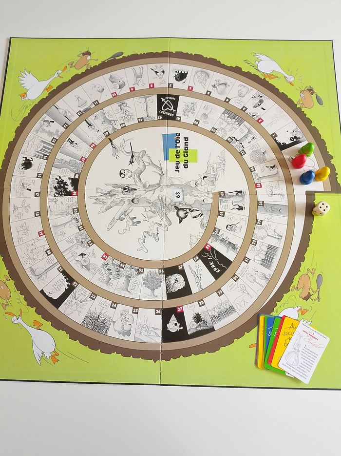 Jeu de l'oie du gland journal la hulotte complet - photo numéro 3