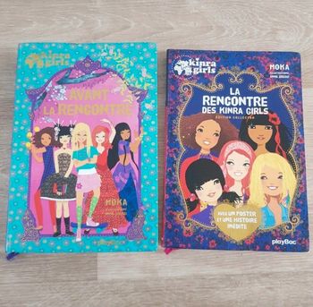 Lot de 2 livres Kinra Girls