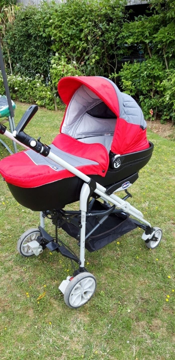 Combi poussette Chicco trio for me - photo numéro 2