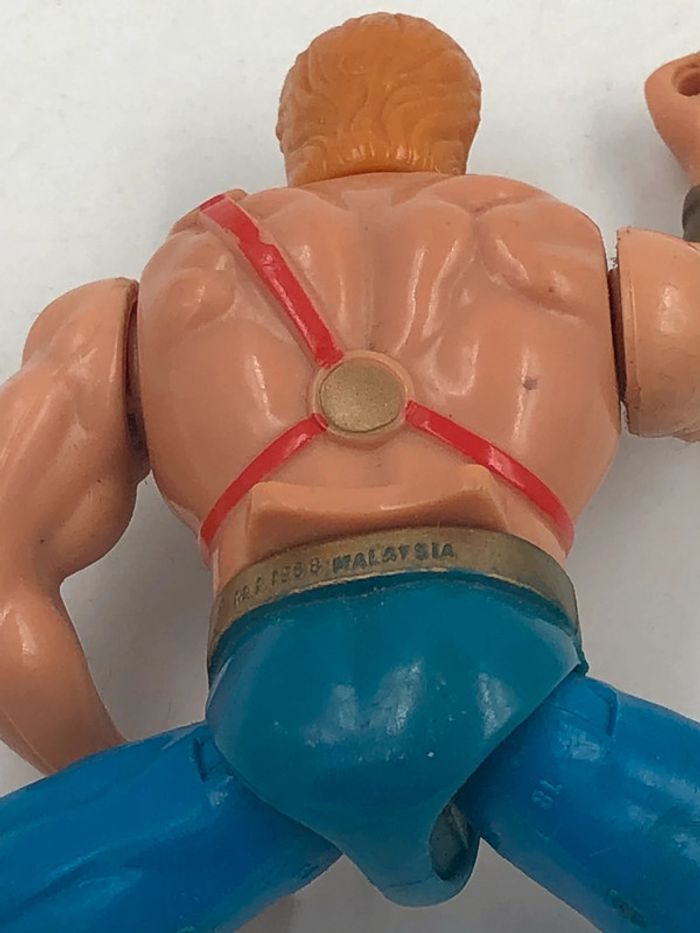 Figurine He-Man maître de l’univers Motu action figure M.I 1988 Mattel - photo numéro 7