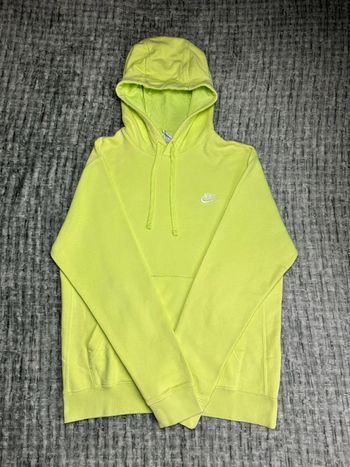Sweat à capuche Nike Swoosh brodé, vert, taille S