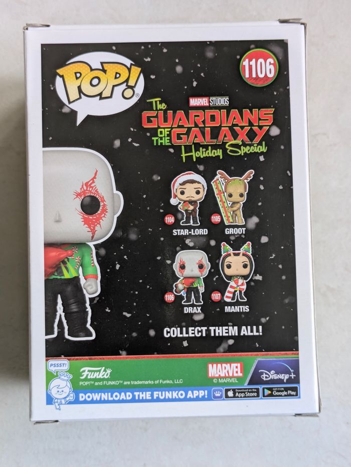 Pop ! Funko 1106 drax les gardiens de la galaxie. Marvel Disney - photo numéro 6