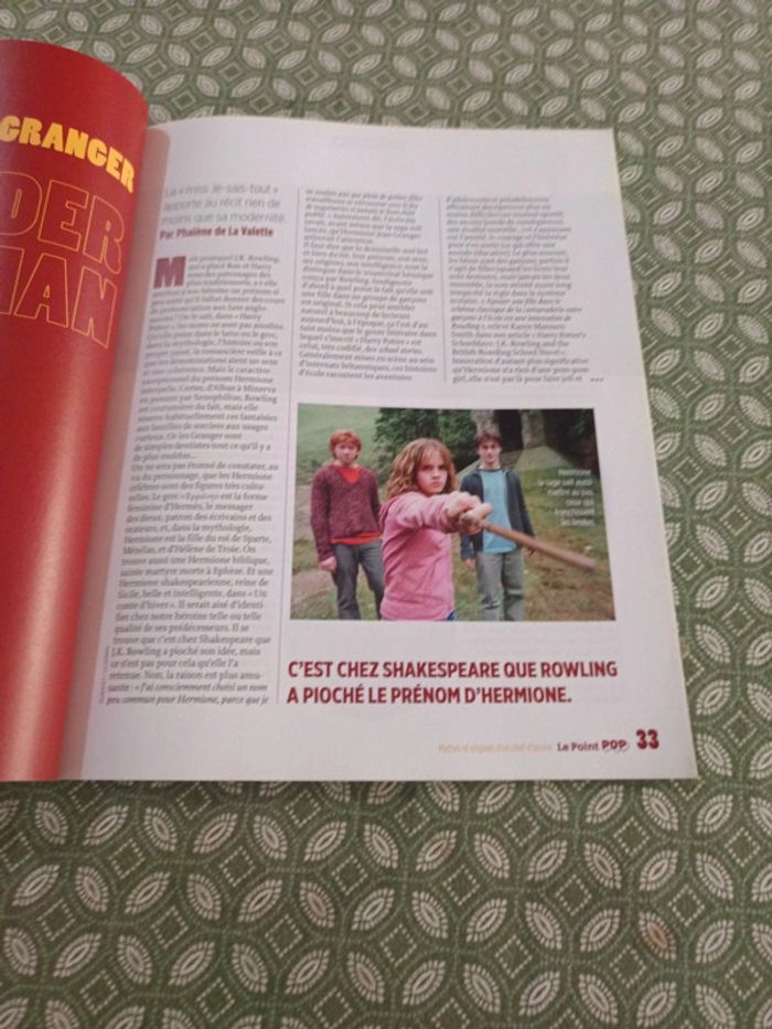 Magazine Harry Potter ( hors série Le point) - photo numéro 15