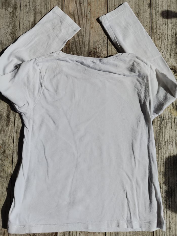 Tee-shirt blanc Nature Mélody - Kiabi - 4 Ans - photo numéro 5