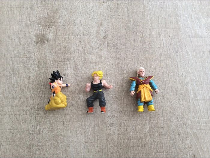 Vintage Lot 3 figurines dragon ball z